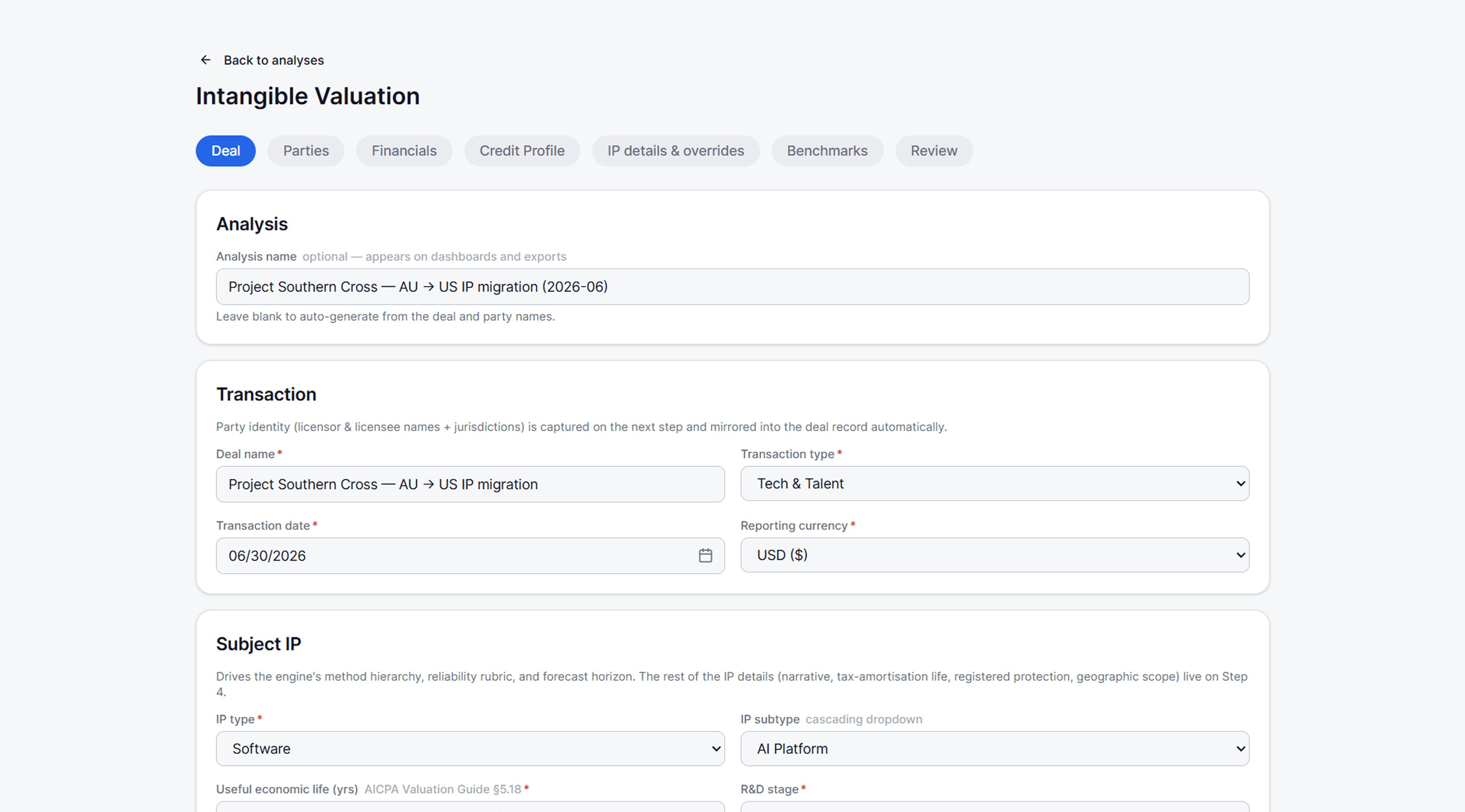 Intangible Valuation 1